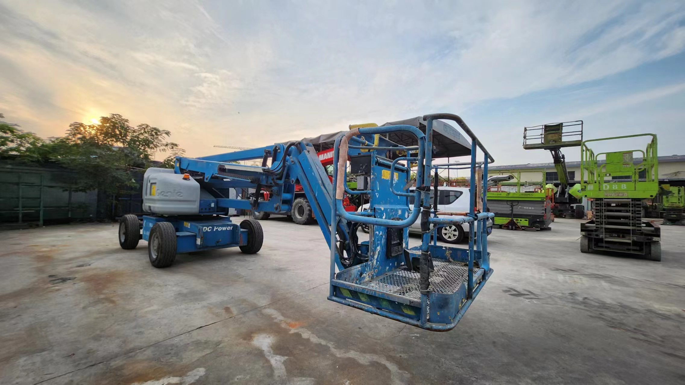 Z4525 used boom lift YoM2018
